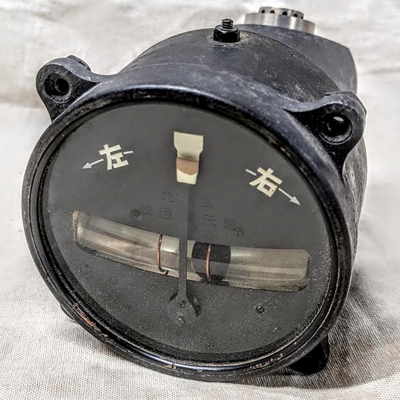 Japanese Army Type 98 Turn & Bank Indicator