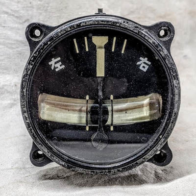 Japanese Navy Model 2 Turn & Bank Indicator